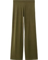 Mango - Pull-On Straight Leg Knit Pants - Lyst