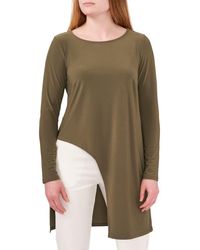 Chaus - Asymmetrical Hem Long Sleeve Tunic - Lyst