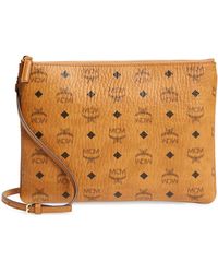 mcm zip pouch in visetos original
