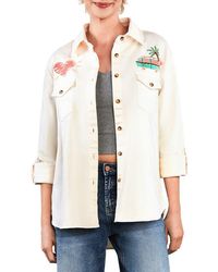 Billy T - Weekend Warrior Embroidered Button-Up Shirt - Lyst