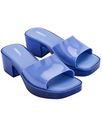 melissa blue sandals