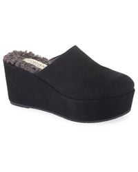 Cordani - Jules Faux Fur Lined Platform Mule - Lyst