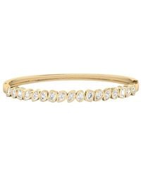 Everlee - Multi-Shape Angled Bezel Lab Diamond Bangle - Lyst