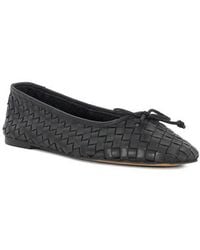 Dune - Heat Leather Ballet Flat - Lyst