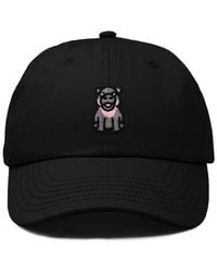 Alix - Hippo Embroidered Adjustable Hat - Lyst
