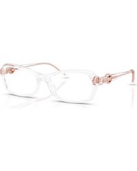 Michael Kors - 54Mm Rectangle Optical Glasses - Lyst