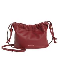 Strathberry - Drawstring Leather Crossbody Bag - Lyst