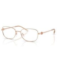 Tory Burch - 53Mm Rectangle Optical Glasses - Lyst