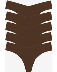 Commando - Classic Solid Thong 5-Pack - Lyst