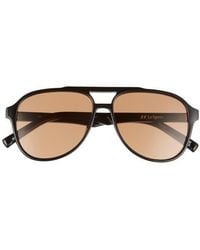 Le Specs - Tragic Magic 56Mm Aviator Sunglasses - Lyst