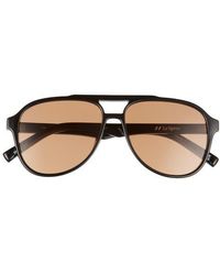 Le Specs - Tragic Magic 56Mm Aviator Sunglasses - Lyst