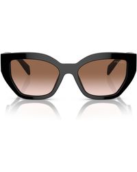 Prada - 53mm Butterfly Polarized Sunglasses - Lyst
