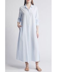 Xirena - Xírena Boden Long Sleeve Cotton Shirtdress - Lyst