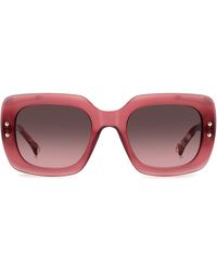 Carolina Herrera - 52mm Rectangular Sunglasses - Lyst