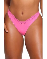 Skims - Fits Everybody Lace Dipped Thong - Lyst