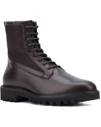 Aquatalia - Gitano Genuine Shearling Lined Water Repellent Boot - Lyst