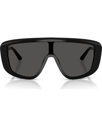 Dolce & Gabbana - 128Mm Rectangular Shield Sunglasses - Lyst