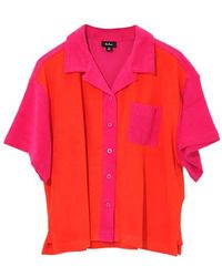 Echo - Terry Camp Shirt - Lyst