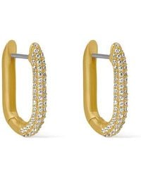 Dean Davidson - Juliette Pavé Hinged Hoop Earrings - Lyst