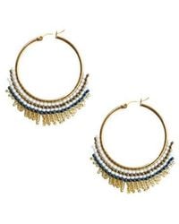 Fosterie - Armada Hoop Embera Earrings - Lyst