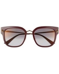 Cartier - 55Mm Gradient Round Sunglasses - Lyst