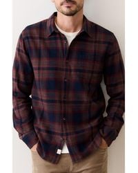 Marine Layer - Tahoe Plaid Flannel Button-Up Shirt - Lyst
