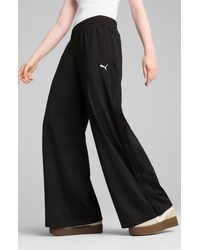PUMA - Low Rise Popper Side Snap Pants - Lyst