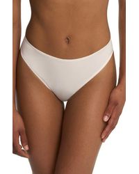 Natori - Persuasion Stretch Lace Thong - Lyst