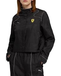 PUMA - Ferrari Premium Racing Jacket - Lyst