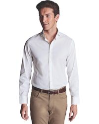 Charles Tyrwhitt - Non-iron Stretch Twill Slim Fit Shirt Single Cuff - Lyst