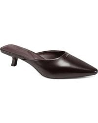 DKNY - Nabil Pointed Toe Kitten Heel Mule - Lyst
