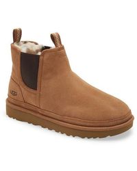 UGG - Neumel Chelsea Boot In Chestnut At Nordstrom Rack - Lyst