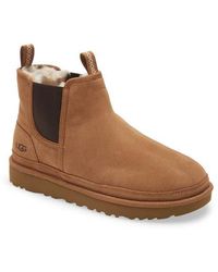 UGG - Neumel Chelsea Boot In Chestnut At Nordstrom Rack - Lyst