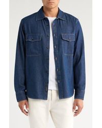 Rag & Bone - Jack Engineered Denim Shirt Jacket - Lyst
