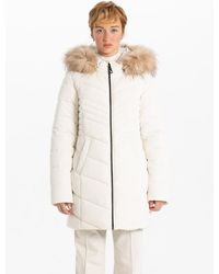 Point Zero - Chevron Chic Parka - Lyst