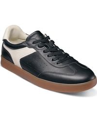 Florsheim - Pace T-Toe Low Top Leather Sneaker - Lyst