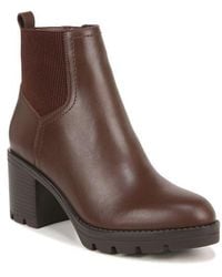 Naturalizer - Verney Block Heel Waterproof Bootie - Lyst
