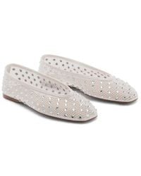 Mango - Embellished Ballet Flat - Lyst