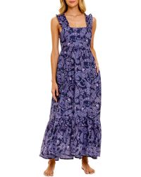 The Lazy Poet - Mika Linen Nightgown At Nordstrom - Lyst