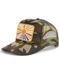 Friday Feelin - Sunray Smile Patch Trucker Hat - Lyst