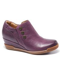 HALSA FOOTWEAR - Devina Wedge Bootie - Lyst
