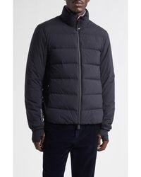 Moncler - Araripe Mixed Media Down Jacket - Lyst
