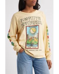 Daydreamer - Tom Petty Strange Behavior Long Sleeve Cotton Graphic T-Shirt - Lyst