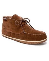 Minnetonka - Torrey Berber Fleece Lined Slipper Boot - Lyst
