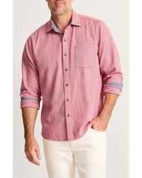 Tommy Bahama - Dorado Stretch Cotton Button-Up Shirt - Lyst