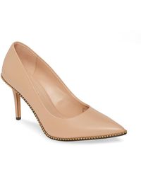 coach pumps with studs