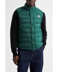 Moncler - Barthe Down Puffer Vest - Lyst