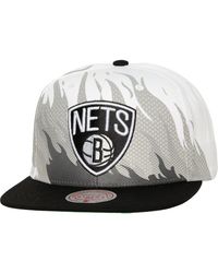 Mitchell & Ness - Brooklyn Nets Hot Fire Snapback Hat - Lyst