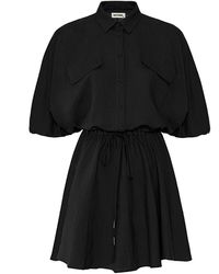 Nocturne - Linen Shirt Dress - Lyst