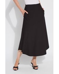 Lyssé - Ntials A-Line Ponte Midi Skirt - Lyst